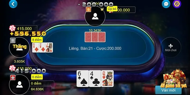 4 hành động trong liêng và cách sử dụng