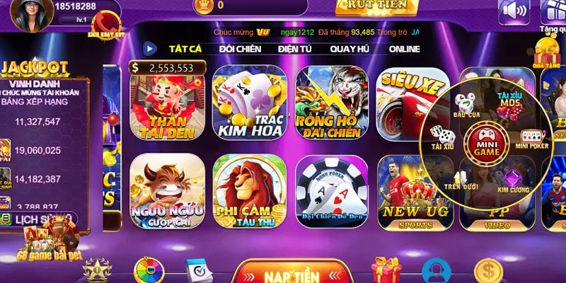 Hướng dẫn tham gia kim cương 68 game bài