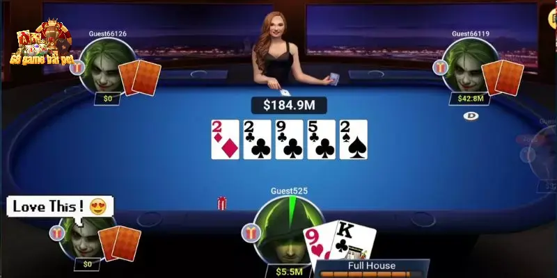 Luật chơi poker online khá đơn giản và dễ hiểuv