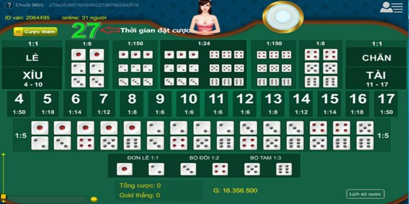 Luật chơi tài xỉu mini 68 Game Bài đơn giản nhất