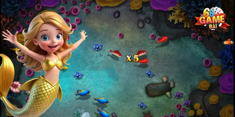 Nên dồn toàn lực bắn đạn vào Đại tiên cá khi cô nàng vừa xuất hiện trên màn hình